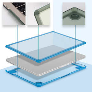 Tùy chỉnh mac-cuốn sách không khí 13.6 M2 máy tính xách tay tay áo PC TPU khung mềm chống trầy xước chống sốc máy tính xách tay bìa trường hợp - Product Image 6