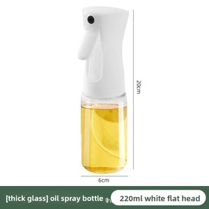 <b>Small</b> Size Food Grade Sustainable Glass Oil Pot Spray Bottle Non-Drip <b>Kitchen</b> Household Oil Sprayer Hand Wash Only Cooking Tool - Product Image 6