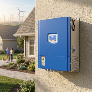 Générateur éolien intelligent 48V 110V 220V 380V 1KW 10KW sur tour autoportante, également appelé Générateur Eolico 5000W ou Générateur éolien 5KW - Product Image 1