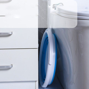 Cubo Plegable Portátil de Gran Capacidad para Acampar al Aire Libre, Pescar, Cubo Plegable para el Hogar, Lavabo Plegable - Product Image 5