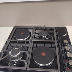 Cocina Hogar <span class=keywords><strong>Gas</strong></span> y estufa eléctrica Estufa de <span class=keywords><strong>gas</strong></span> eléctrica de 4 quemadores 4 quemadores Vidrio templado negro NG/LPG Cocina de <span class=keywords><strong>gas</strong></span> - Product Image 6