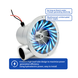 Générateur hydroélectrique 36W 50W 100W prenant en charge la charge de batteries 12V/24V pour les systèmes d'alimentation hors réseau et les micro-réseaux ruraux Série SJ18 - Product Image 1