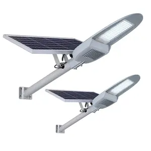 2024 Новое поступление, большой размер, энергосберегающий Ip66 алюминиевый 100 Вт 200 Вт 300 Вт 500 Вт уличный светильник на солнечной батарее с дистанционным управлением