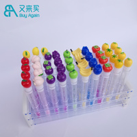Groothandel Cartoon Kleurrijk Fruit Apple Lash Wand Wimper Borstel Buis Mascara Wand Lash Spoelies Tubes Wimper Lash Borstel Buis