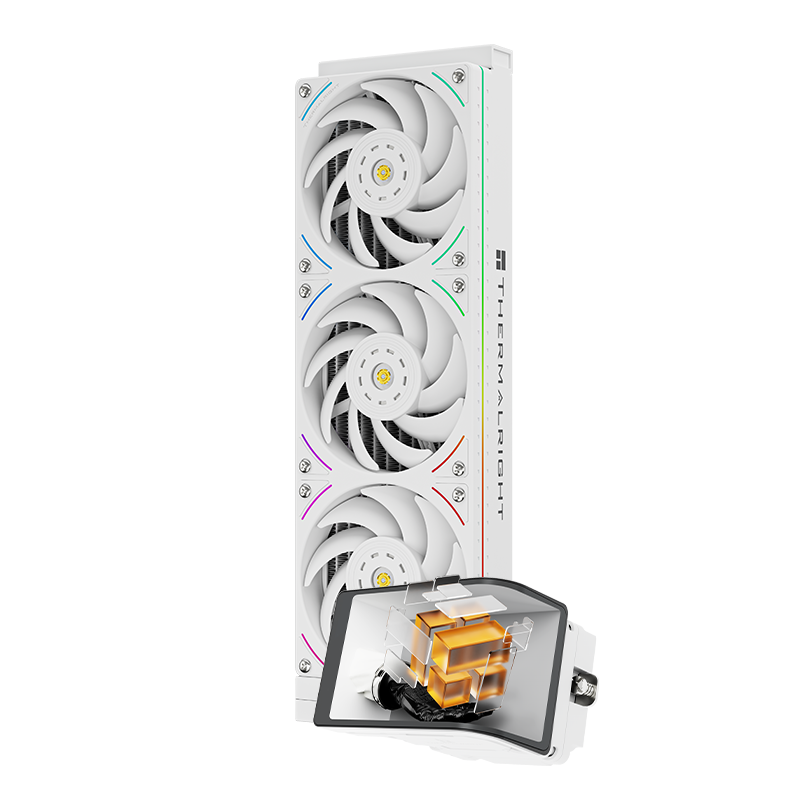 新登場 Thermalright WONDER VISION 360 UB ARGB WHITE 曲面スクリーン