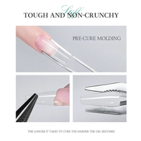 Nouveau HEMA & TPO FREE Builder Extension Nail Gel Hypoallergénique Transparent Nail Building Gel Builder Gel dur pour salon de manucure
