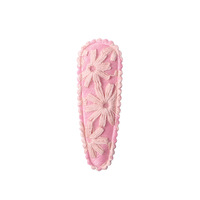 Petite pince à cheveux pour enfants en tissu acétate, motif floral décontracté et frais, style Joker BB, accessoires pour cheveux de fille pour fête, style européen et américain