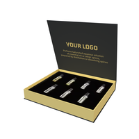 Boîte en papier de luxe en forme de livre pour échantillon de parfum, personnalisée, boîte rigide pour échantillon de parfum de 2 ml avec insert en mousse