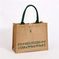 Sac fourre-tout en toile de coton épaisse personnalisable, sac à main vierge avec poignées contrastées et fermeture à bouton en bois, idéal pour les cadeaux et les expositions