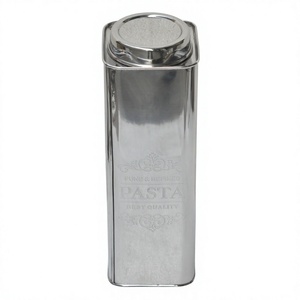 Food Safe Quality Canister Coffee and Tea Container Metal <b>Jar</b> With Airtight Lid Custom Logo Metal Food Packaging Box - Product Image 1