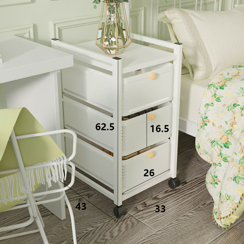 Tres cajones elegante blanco-0 capa