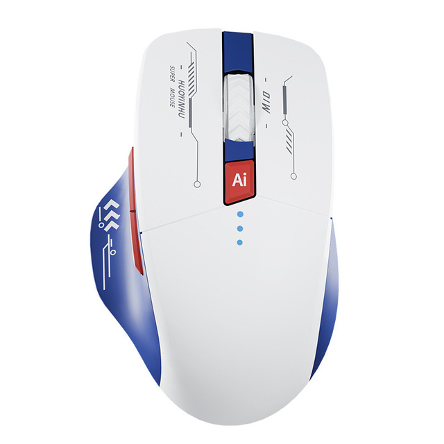 Customized Mouse Aesthetic Gaming Ergonomic Universal Wired Bluetooth Office AI Mouse Wireless
