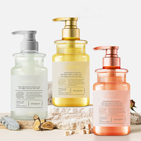 Bouteilles en PET de 300 ml et 500 ml avec pompe en PP, couleur et logo personnalisés, fabriquées en usine, pour emballages de shampoing, de lotion et de cosmétiques (OEM/ODM)