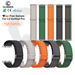 Trendybay di lusso Sport cinturino elastico <span class=keywords><strong>per</strong></span> <span class=keywords><strong>Apple</strong></span> <span class=keywords><strong>Watch</strong></span> 8/9/10 tessuto traspirante bande in Nylon <span class=keywords><strong>Ultra</strong></span> 2 <span class=keywords><strong>per</strong></span> 42/44/45/49mm stile oceano - Product Image 1