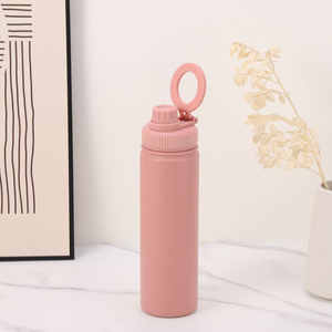 Bouteille de sport innovante SilverJet avec support de téléphone à chargement MagSafe, en acier inoxydable 304, logo personnalisé, double paroi isolée, 18 oz/32 oz - Product Image 6