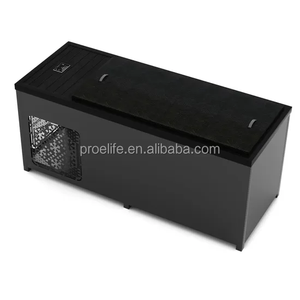 PROELIFE Bestseller Outdoor Holz-Edelstahl-Kaltwasserbecken Fabrik-Eisbad 60 Gallonen+ Langlebiges Rechteckiges 1-Personen-SPA - Product Image 3