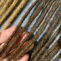 Extensions de cheveux tressés en dreadlocks afro kinky, cheveux naturels, dreadlocks
