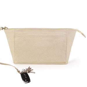 <b>Handbag</b> Liner Insert Divider Organizer Multi Pockets Shopping Bag in Bag Premium Canvas Purse Organizer Tote <b>Handbag</b> <b>Organiser</b> - Product Image 1