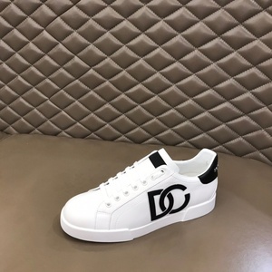 Zapatos Casuales de Alta Calidad, Modernos y de Lujo, Marca Dolceabban D, Transpirables, Zapatillas Deportivas para Hombre, Cierre de Cuero Blanco, Zapatos de Skateboarding - Product Image 5