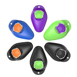 Pet Clicker Trainer 42x70mm ABS <b>Material</b> Multi Color For Dog Training Supplies - Product Image 2