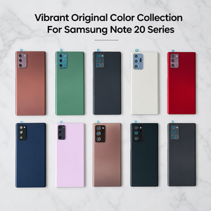 กระจกหลัง OEM Note 20 Ultra สำหรับ Samsung Galaxy Note20 Ultra ฝาหลังแบตเตอรี่ แผงฝาหลัง ตัวเรือน พร้อมเลนส์กล้อง - Product Image 1