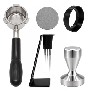 Set di Strumenti per Barista Principiante con Logo Personalizzato, Pressino per <span class=keywords><strong>Caffè</strong></span>, Agitatore Magnetico WDT, Portafiltro 51 <span class=keywords><strong>54</strong></span> 58mm, Set Completo per <span class=keywords><strong>Caffè</strong></span> - Product Image 1
