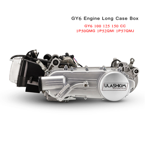 เครื่องยนต์มอเตอร์ไซค์ GY6 100CC GY6 125CC GY6 150CC 1P50QMG 1P52QMI 1P57QMJ แบบกล่องยาว สำหรับฮอนด้า - Product Image 1