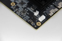 Carte d'extension SFF-8654 SlimSAS vers 5 emplacements PCIe 4.0 X16 avec puce de commutation PLX88096, double largeur pour cartes GPU/réseau, modèle exclusif en stock