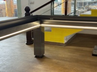 Pergola bioclimatique motorisée en aluminium avec revêtement en poudre, imperméable, rétractable, sur mesure pour l'extérieur