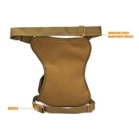 Sac banane tactique personnalisé pour homme, en toile, avec fermeture éclair, sacoche de cuisse, pochette de ceinture, motif, pour activités de plein air et voyage