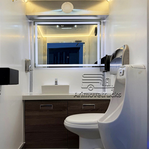 Remolque de Baño Portátil de Lujo con 4 Cabinas, <span class=keywords><strong>Precio</strong></span> de Fábrica, <span class=keywords><strong>para</strong></span> <span class=keywords><strong>Eventos</strong></span>, Uso Público en Exteriores - Product Image 5