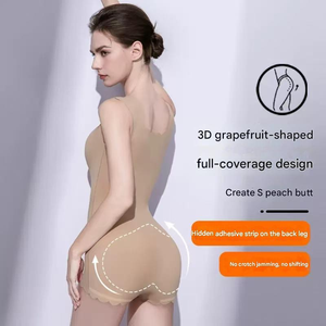 En gros Culotte sculptante grande taille en dentelle, douce et lisse, effet rehausseur de fesses, taille haute, très élastique, contrôle du ventre - Product Image 1