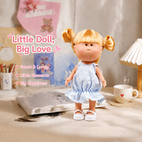 Poupée Bébé Interactive Tendance 24 cm, 3 Styles Mignons, avec Vêtements à Habiller – Jouet Idéal pour Enfants et Adolescents, Cadeau de Fêtes