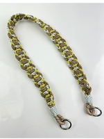 Bandoulière en nylon tressé faite à la main - Écologique, durable, personnalisable, sangles de remplacement pour sacs à bandoulière, sacs à main, uniques