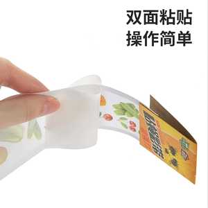 Trampa adhesiva de doble cara para moscas, rectangular, no tóxica, desechable, para moscas, cocina, balcón, granja, control de plagas - Product Image 2