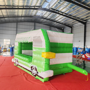 Stand de restauration gonflable pour carnaval commercial, stand de friandises, stand de pizza, stand de hamburgers, camions de nourriture avec accessoires de réparation - Product Image 4