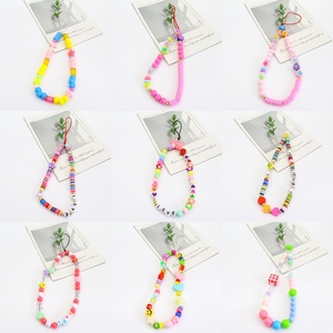 Cinturino e Catena Colorati con Perle e Ceramica per Viso e Lettere in Argilla Morbida, Unisex, Personalizzabili - Product Image 2