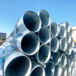 Dn65 125mm 250mm Diamètre 4mm Épais Construction Galvanisé Canopy Steel Pipe Prix Par kg - Product Image 4