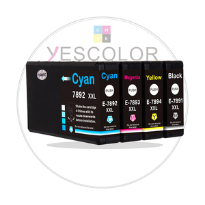Yescolor tương thích T789 t7891 t7892 t7893 t7894 Hộp Mực cho Epson lực lượng lao động Pro WF-5110DW/5190dw/5620dwf/5690dwf - Product Image 1
