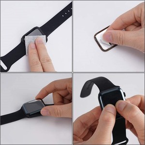 Protector de pantalla completa 3D para Apple Watch8 7 6 <span class=keywords><strong>SE</strong></span> 5 4 45 41 40 <span class=keywords><strong>44</strong></span> 49mm, película de cerámica PMMA curvada Flexible para iwatch 3 2 1 38 42mm - Product Image 5