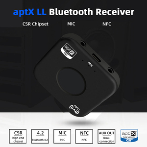 New Arrival Wireless 3.5mm Audio Adapter <strong>AUX</strong> <strong>Bluetooth</strong> 4.2 Receiver <strong>with</strong> APTX Low Latency - Product Image 5