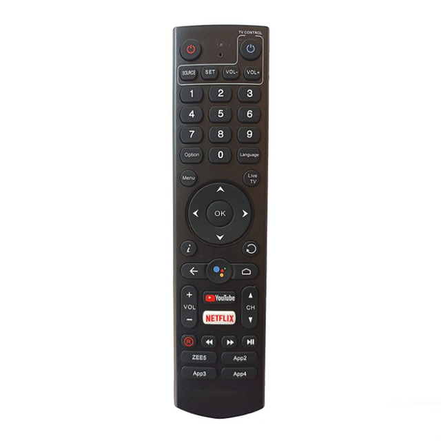 New Hathway Hybrid Voice Command STB BTB09B Remote Control for All Model of Hathway Box With Google Assistant
