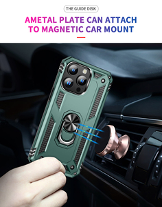 Hybrid PC + TPU Finger Ring Magnetic Kickstand funda para <span class=keywords><strong>Huawei</strong></span> Nova Y70 Plus/<span class=keywords><strong>9</strong></span> SE/<span class=keywords><strong>9</strong></span>/Y60/8i cubierta a prueba de golpes antiarañazos - Product Image 3