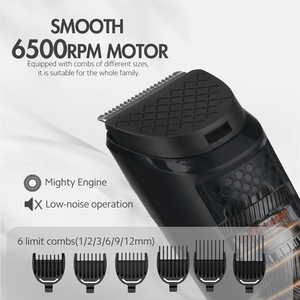 PRITECH - Recortadora de Pelo Profesional Inalámbrica, Máquina de Corte de Pelo Recargable para Hombre con Recortadora de Barba y Nariz - Product Image 3