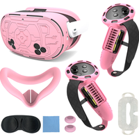 Kit de protection pour Meta Quest 3S : Coques de manettes, protections de lentilles et accessoires en TPU pour casque VR Meta Quest 3