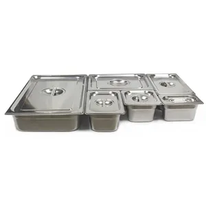 Restaurant Supplies Full sizes gastronorm pan Other Hotel Deep Steam Gastronorm Containers Stainless Steel Gn Pan With Lid