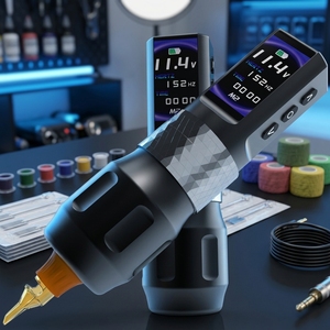 Máquina de Tatuar Recargable con Motor sin Escobillas de 10000 RPM, Pistola de Tatuar Profesional para Artistas del Tatuaje y Uso en Estudio - Product Image 1