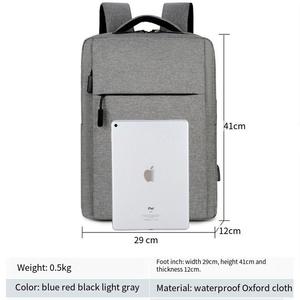 Business Travel Notebook <b>Backpacks</b> <b>Waterproof</b> Laptop <b>Backpacks</b> Bag with USB Charging Port - Product Image 6