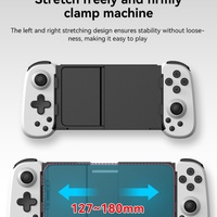 Manette de jeu mobile sans fil avec moteur de vibration, bouton turbo et gyroscope six axes - Joueur de jeu