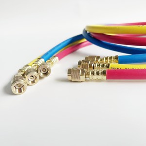 เกจวัดแรงดันน้ำยาแอร์รถยนต์แบบพิเศษ วาล์วเกจคู่ ชุดบำรุงรักษาน้ำยาทำความเย็นฟลูออรีน - Product Image 4